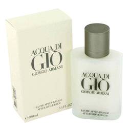 Acqua Di Gio Cologne by Giorgio Armani 3.4 oz After Shave Balm