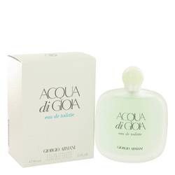 Acqua Di Gioia Perfume By Giorgio Armani, 3.4 Oz Eau De Toilette Spray For Women