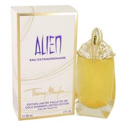 Alien Eau Extraordinaire Perfume By Thierry Mugler, 2 Oz Eau De Toilette Spray (gold Shimmer Edition) For Women
