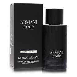 Armani Code Cologne by Giorgio Armani 2.5 oz Eau De Toilette Spray Refillable