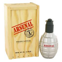 Arsenal Red Cologne By Gilles Cantuel, 3.4 Oz Eau De Parfum Spray For Men