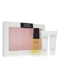 Alfred Sung Gift Set By Alfred Sung Gift Set For Women Includes 3.4 Oz Eau De Toilette Spray + 2.5 Oz Body Lotion + 2.5 Oz Shower Gel