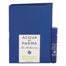 Blu Mediterraneo Bergamotto Di Calabria Perfume by Acqua Di Parma 0.04 oz Vial (sample)