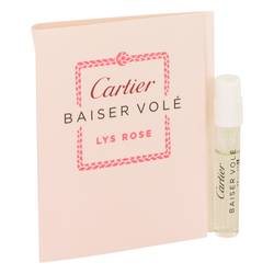 Baiser Vole Lys Rose Sample By Cartier, .05 Oz Vial (sample) For Women