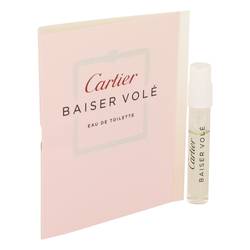 Baiser Vole Sample By Cartier, .05 Oz Vial Eau De Toilette (sample) For Women