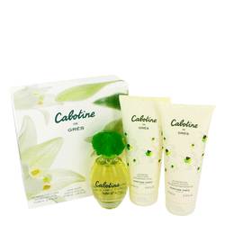 Cabotine Gift Set By Parfums Gres Gift Set For Women Includes 3.4 Oz Eau De Toilette Spray + 6.7 Oz Body Lotion + 6.7 Oz Shower Gel