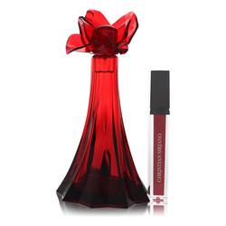 Christian Siriano Ooh La Rouge Perfume by Christian Siriano 3.4 oz Eau De Parfum Spray + 0.21 Oz Red Lip Gloss (Unboxed)