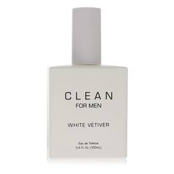 Clean White Vetiver Cologne by Clean 3.4 oz Eau De Toilette Spray (unboxed)