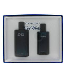 Cool Water Gift Set By Davidoff Gift Set For Men Includes 4.2 Oz Eau De Toilette Spray + 2.5 Oz After Shave Splash