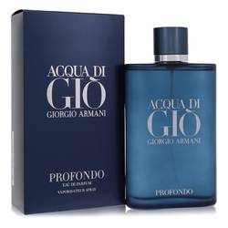 Acqua Di Gio Profumo Cologne By Giorgio Armani, 6 Oz Eau De Parfum Spray For Men