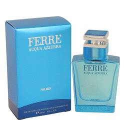 Ferre Acqua Azzurra Cologne By Gianfranco Ferre, 1 Oz Eau De Toilette Spray For Men