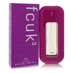 Fcuk 3 Perfume By French Connection, 3.4 Oz Eau De Toilette Spray For Women