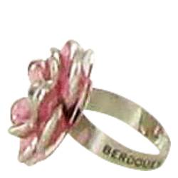 Fleurs De Cerisier Berdoues Accessories By Berdoues, -- Flower Cocktail Ring For Women