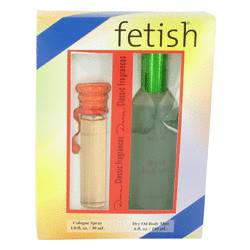 Fetish Gift Set By Dana Gift Set For Women Includes 1 Oz Cologne Spray + 6 Oz Dry Oil  Body Mist