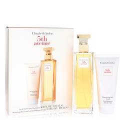 5th Avenue Gift Set By Elizabeth Arden Gift Set For Women Includes 4.2 Oz Eau De Parfum Spray + 3.3 Oz Body Lotion