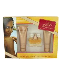 Halle Gift Set By Halle Berry Gift Set For Women Includes 1 Oz Eau De Parfum + 2.5 Oz Body Lotion + 2.5 Oz Shower Gel