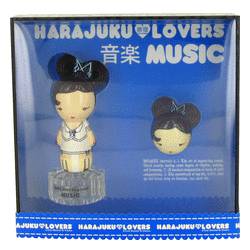 Harajuku Lovers Music Gift Set By Gwen Stefani Gift Set For Women Includes 1 Oz Eau De Toilette Spray + Solid Pefume
