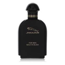 Jaguar Gold In Black Cologne by Jaguar 3.4 oz Eau De Toilette Spray (unboxed)