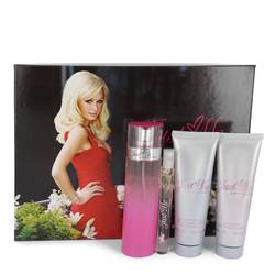 Just Me Paris Hilton Gift Set By Paris Hilton Gift Set For Women Includes 3.3 Oz Eau De Parfum Spray + 3 Oz Body Lotion + 3 Oz Shower Gel + .34 Oz Mini Eau De Parfum Spray