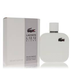Eau De Lacoste L.12.12 Blanc Cologne by Lacoste 3.3 oz Eau De Parfum Spray