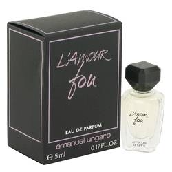 L'amour Fou Mini By Ungaro, .17 Oz Mini Eau De Parfum For Women