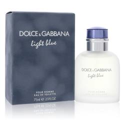 Light Blue Cologne By Dolce & Gabbana, 2.5 Oz Eau De Toilette Spray For Men