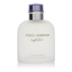 Light Blue Cologne By Dolce & Gabbana, 4.2 Oz Eau De Toilette Spray (tester) For Men