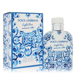 Light Blue Summer Vibes Cologne by Dolce & Gabbana 4.2 oz Eau De Toilette Spray