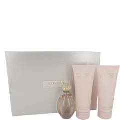 Lovely Gift Set By Sarah Jessica Parker Gift Set For Women Includes 3.4 Oz  Eau De Parfum Spray + 6.7 Oz Body Lotion + 6.7 Oz Shower Gel