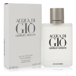 Acqua Di Gio Cologne By Giorgio Armani, 3.3 Oz Eau De Toilette Spray For Men