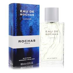 Eau De Rochas Cologne By Rochas, 3.4 Oz Eau De Toilette Spray For Men