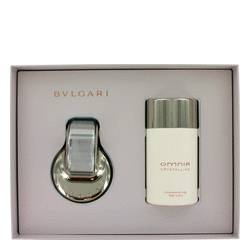 Omnia Crystalline Perfume by Bvlgari -- Gift Set - 2.2 oz Eau De Toilette Spray + 6.8 oz Body Lotion