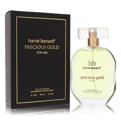 Precious Gold Cologne By Harve Benard, 3.4 Oz Eau De Parfum Spray For Men