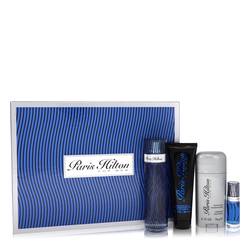 Paris Hilton Gift Set By Paris Hilton Gift Set For Men Includes 3.4 Oz  Eau De Toilette Spray + 3 Oz Body Wash + 2.75 Oz Deodorant Stick + .25 Mini Eau De Toilette Spray