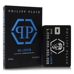 Philipp Plein No Limits Super Fresh Cologne by Philipp Plein Parfums 3 oz Eau De Toilette Spray