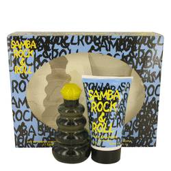 Samba Rock & Roll Gift Set By Perfumers Workshop Gift Set For Men Includes 3.4 Oz Eau De Toilette Spray + 4.4 Shower Gel