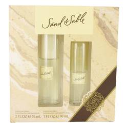 Sand & Sable Gift Set By Coty Gift Set For Women Includes 2 Oz Cologne Spray + 1 Oz Cologne Spray