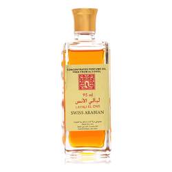 Swiss Arabian Layali El Ons Perfume by Swiss Arabian 3.21 oz Concentrated Perfume Oil Free From Alcohol (Unboxed)