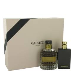 Valentino Uomo Gift Set By Valentino Gift Set For Men Includes 3.4 Oz Eau De Toilette Spray + 3.4 Oz After Shave Balm