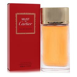 Must De Cartier Perfume By Cartier, 3.4 Oz Eau De Toilette Spray For Women