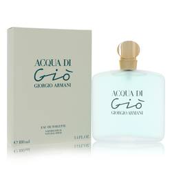Acqua Di Gio Perfume By Giorgio Armani, 3.3 Oz Eau De Toilette Spray For Women