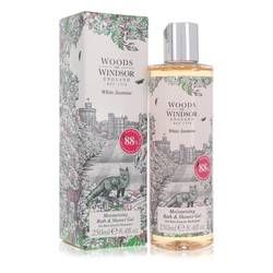 White Jasmine Shower Gel By Woods Of Windsor, 8.4 Oz Shower Gel For Women