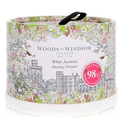 White Jasmine Dusting Powder By Woods Of Windsor, 3.5 Oz Dusting Powder For Women