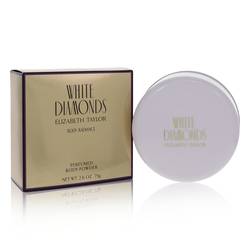 White Diamonds Body Powder By Elizabeth Taylor, 2.6 Oz Dusting Powder For Women