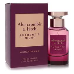 Abercrombie & Fitch Authentic Night Perfume by Abercrombie & Fitch 1.7 oz Eau De Parfum Spray
