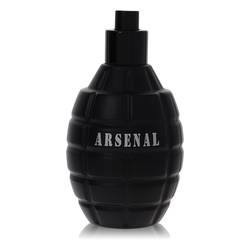 Arsenal Black Cologne by Gilles Cantuel 3.4 oz Eau De Parfum Spray (Tester)