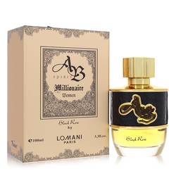 Ab Spirit Millionaire Black Rose Perfume By Lomani, 3.3 Oz Eau De Parfum Spray For Women