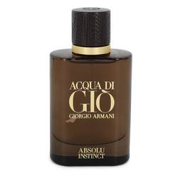 Acqua Di Gio Absolu Instinct Cologne by Giorgio Armani Cologne 2.5 oz Eau De Parfum Spray (unboxed)