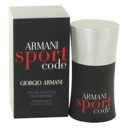 Armani Code Sport Cologne by Giorgio Armani Cologne 1 oz Eau De Toilette Spray