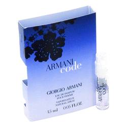 Armani Code Perfume by Giorgio Armani Perfume 0.05 oz Vial (sample)